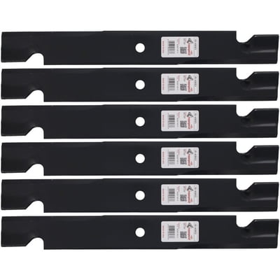 6Pk 6083 High Lift Blades Compatible With Dixie Chopper 30227-60, 30227-60V & Bad Boy 038-2007-00, 038-6050-00