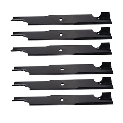 6 PK 16047 Rotary Blades Compatible With Bad Boy 038-0001-00