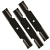 3Pk 91-637 (18”) Blades For 36” & 54” Bobcat, Ferris, Scag, Toro, John Deere, Snapper, Husqvarna