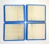 Free Shipping! 4PK 12941 Rotary Air Filter Compatible With Briggs & Stratton 491588, 5043