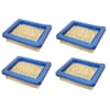 4PK 12941 Rotary Air Filter Compatible With Briggs & Stratton 491588, 5043