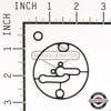 Free Shipping! 698781 Genuine Briggs & Stratton Float Bowl Gasket