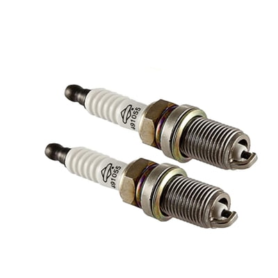 Free Shipping! 2Pk 491055 Spark Plugs Compatible With Briggs & Stratton Rc12YC, 594056 ((Resistor)), 4217, 491055s, 491055, 72347GS, 72347.