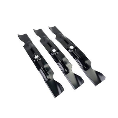 Free Shipping! 3Pk 942-04053C MTD 2-in-1 Blades for 50-inch Cutting Decks Compatible With 742-04053B, 942-04053B, 742-04053C, 942-04053A and 742-04053A
