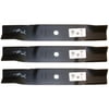 3Pk 10361 Hi-Lift Blades For 48" Cub Cadet 02005017, 1005336, 742-04417, 942-04417, 942-04417A, 94204417