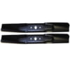 2Pk 13238 6 Point Star Blades For 46” MTD, Cub Cadet, Craftsman, Troy Bilt 742-04290, 942-04290, 942-04244A, 742-04244A