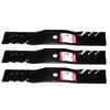 Free Shipping! 3Pk 596-387 Oregon Gator Blades Compatible With Cub Cadet 742-04068, 942-04068