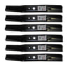 Free Shipping! 6PK 14907 6 Point Star Blades Compatible With Cub Cadet 742-05056, 742-05056A, 942-05056A