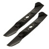 2Pk 742P05510 High-Lift Blades Compatible With 46" Cub Cadet 742-05510, 742-05573, 742-05573-0637