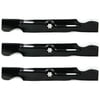 3Pk 942-04053C MTD 2-in-1 Blades for 50-inch Cutting Decks Compatible With 742-04053B, 942-04053B, 742-04053C, 942-04053A and 742-04053A