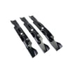 3Pk 942-04053C MTD 2-in-1 Blades for 50-inch Cutting Decks Compatible With 742-04053B, 942-04053B, 742-04053C, 942-04053A and 742-04053A