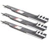 Free Shipping! 3Pk 596-319 G5 Gator Blades For 60" Exmark 1-613111, 1-613112, 1-633483, 103-0301, 103-0301-B, 103-0301-M, 103-0301-S, 103-1580, 103-1580-B, 103-1580-M, 103-1580-S, 103-2510, 103-2510-S, 103-2530, 103-2530-B, 103-2530-M, 103-2530-S, 613111, 633483