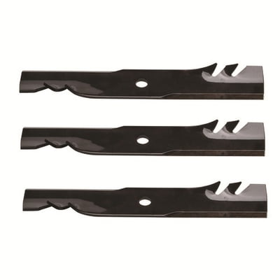 3Pk 496-399 Gator Blades (14-15/16") Compatible With 44" Dixon 13867, 13918, 13943, 13944, 13945, 13947, 17279, 17280, 17281, 539119836, 539119862