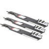 3Pk 396-726 Mulching Blades Compatible With Scag 48108, 481707, 481711, 48185, 482462, 482878, 482961