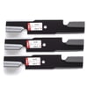 3Pk 91-621 Blades For 48? Hustler 601123, 601123X, 601123Y, 795757, 795757X, Also for Scag, Snapper, John Deere & More