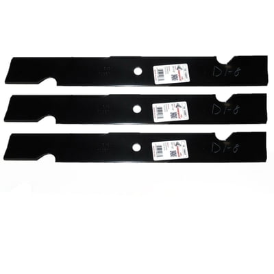 Free Shipping! 3Pk 10667 Blades Compatible With Exmark 103-2530, 103-2530-s & Toro 105-7718-03, 115-9649-03, 133-2127