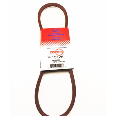 Free Shipping! 15126 Blade Clutch Belt Compatible with Toro/Exmark 121-5765, 1215765SL
