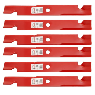 Free Shipping! 6PK 11248 Rotary Blades Compatible With Exmark 103-6403, 140-1240