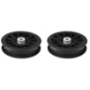 2Pk 12301 Flat Idler Pulley Compatible With Exmark & Toro 109-3397