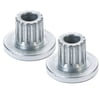 2Pk 48-235 Blade Splined Metal Bushings Compatible With Exmark 103-3037