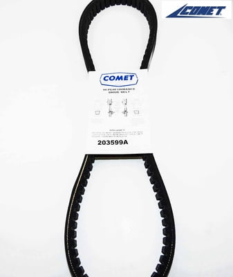 Free Shipping! 203599A Original Comet Asymmetric Cogged Belt; Fits 30 Series Comet TVA Kit