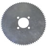 #35 (72T) Go Kart Sprocket Kit W/ 1" Hub (1/4" Keyway), Axle Key, & Set Screws