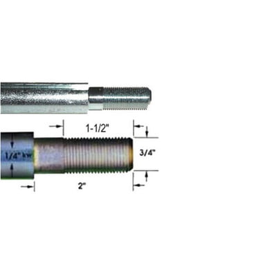 1401-54 54" Solid Steel Go Kart Axle