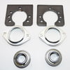 Go Kart Mini Chopper 1"Bearing Kit 2 Bolt Flange W/ Square Hangers