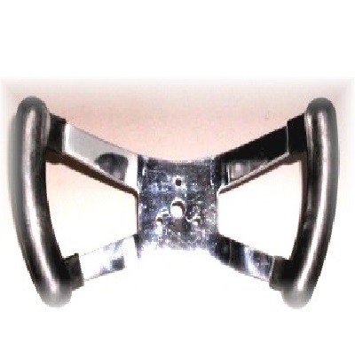 Free Shipping! Go Kart Polished Aluminum Butterfly Steering Wheel