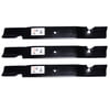 FREE SHIPPING 3 PK 13464 Notched Lift Blade Compatible With Grasshopper 320245