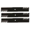 Free Shipping! 3PK 396-729 Gator Mulching Blades Compatible With Grasshopper 320236, 320238, 320239, 320240, 320241, 320321