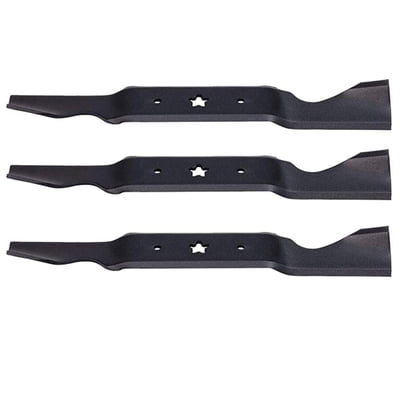 Free Shipping! 3Pk 13239 Low Lift Blades Compatible With 54" Craftsman / Husqvarna 187254, 532187254. 594892901