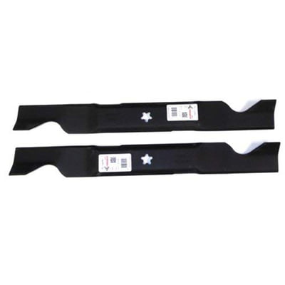 2PK 12242 5 Point Star Blades Compatible With Husqvarna / Craftsman 532405380, 594892801