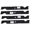 4PK 12242 5 Point Star Blades Compatible With Husqvarna / Craftsman 532405380, 594892801