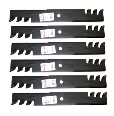 Free Shipping! 6PK 12733 Blades Compatible With Hustler 797704, 797712