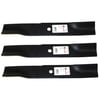 Free Shipping! 3Pk 14436 Rotary Blades Compatible With Hustler 795757