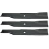 3Pk 14436 Blades Compatible With 48" Hustler 601123, 601014, 795757