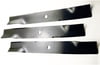 3Pk 350-695 High Lift Blades For 54" Hustler 601124, 601124X, 601124Y, 797696, 797696X, 797696Y, 797704, 601013, 602416, 797712