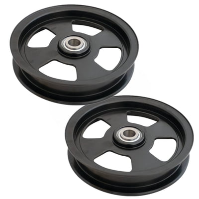 2Pk 280-812 Idler Pulleys (6”) For 60” Hustler 602821