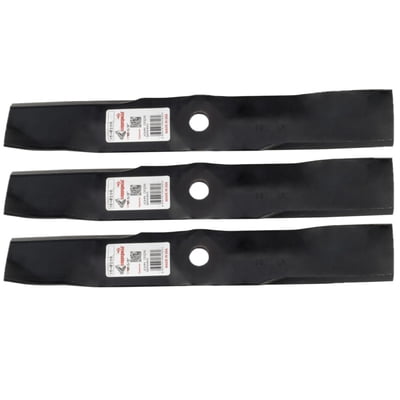 3Pk 6206 Blades Compatible With John Deere M115495; Fits 48 Inch John Deere Rider