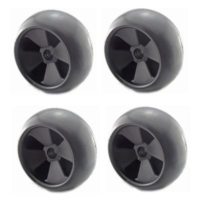 4Pk 10724 Deck Wheels (5 X 2-1/2") Compatible with John Deere AM-116299 M111489