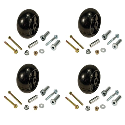 Free Shipping! 210-235 Stens Deck Wheels Compatible With John Deere AM116299, AM133602, M111489