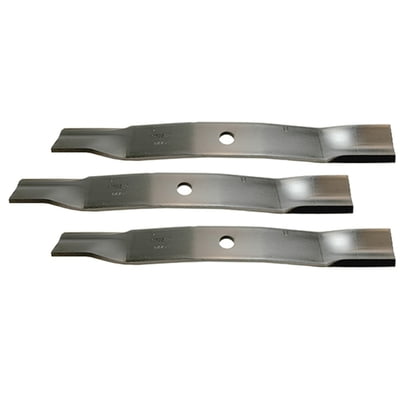 Free Shipping! 3Pk 6479 Blades Compatible With 60" John Deere M128485, M133381, TCU15881