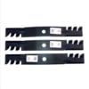 10072 Mulching Blades Compatible With John Deere M136195, TCU30316