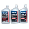 3PK Kohler Synthetic Blend 10W30 Engine Oil 1 Quart Bottles