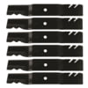 6Pk 96-363 Gator Blades For 60” Kubota K5645-34330, K5645-34340, K5645-97520, K5645-97530, K5651-34330, K5651-34340