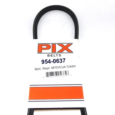 954-0637 Pix Belt Compatible With MTD 954-04082A, 754-0637 (3/8"x31.68")
