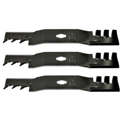3 Pack 17281 Mulching Blades Compatible With 742P05286-X, 742P05286X