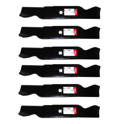 FREE SHIPPING 6 PK 98-072 Oregon Blades Compatible With MTD 742-0677, 942-0677