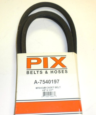 Free Shipping! P-954-0197 Pix Belt Replaces 754-0197 MTD Belt